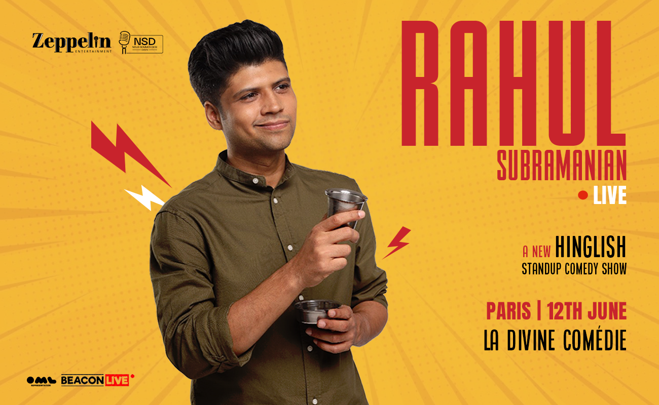 Rahul Subramanian Live in Paris